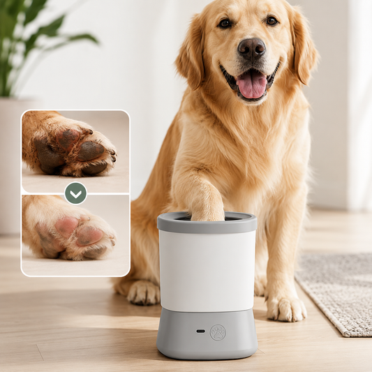 Automatic Pet Paw Cleaner | 360° Deep Cleaning Cup