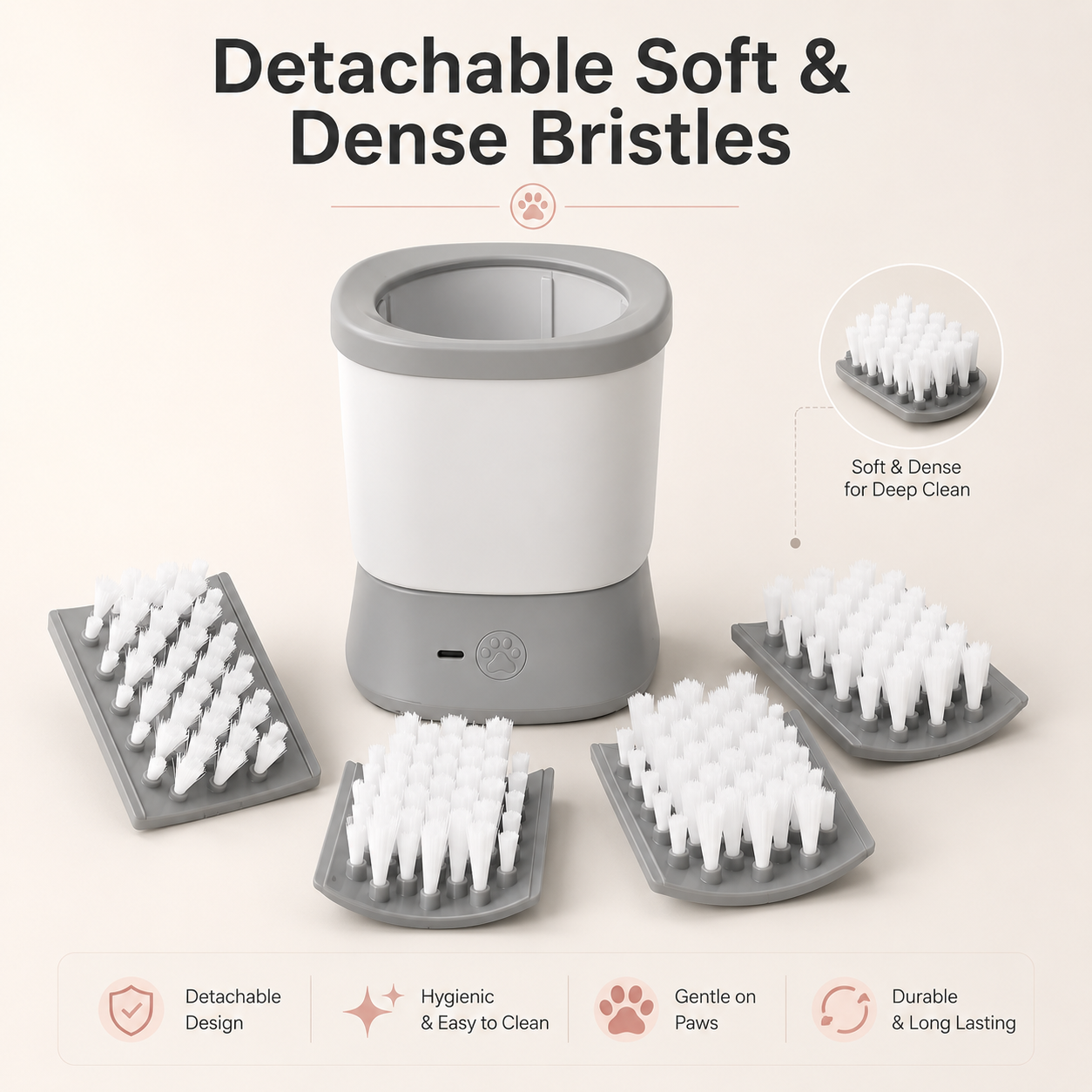 Automatic Pet Paw Cleaner | 360° Deep Cleaning Cup