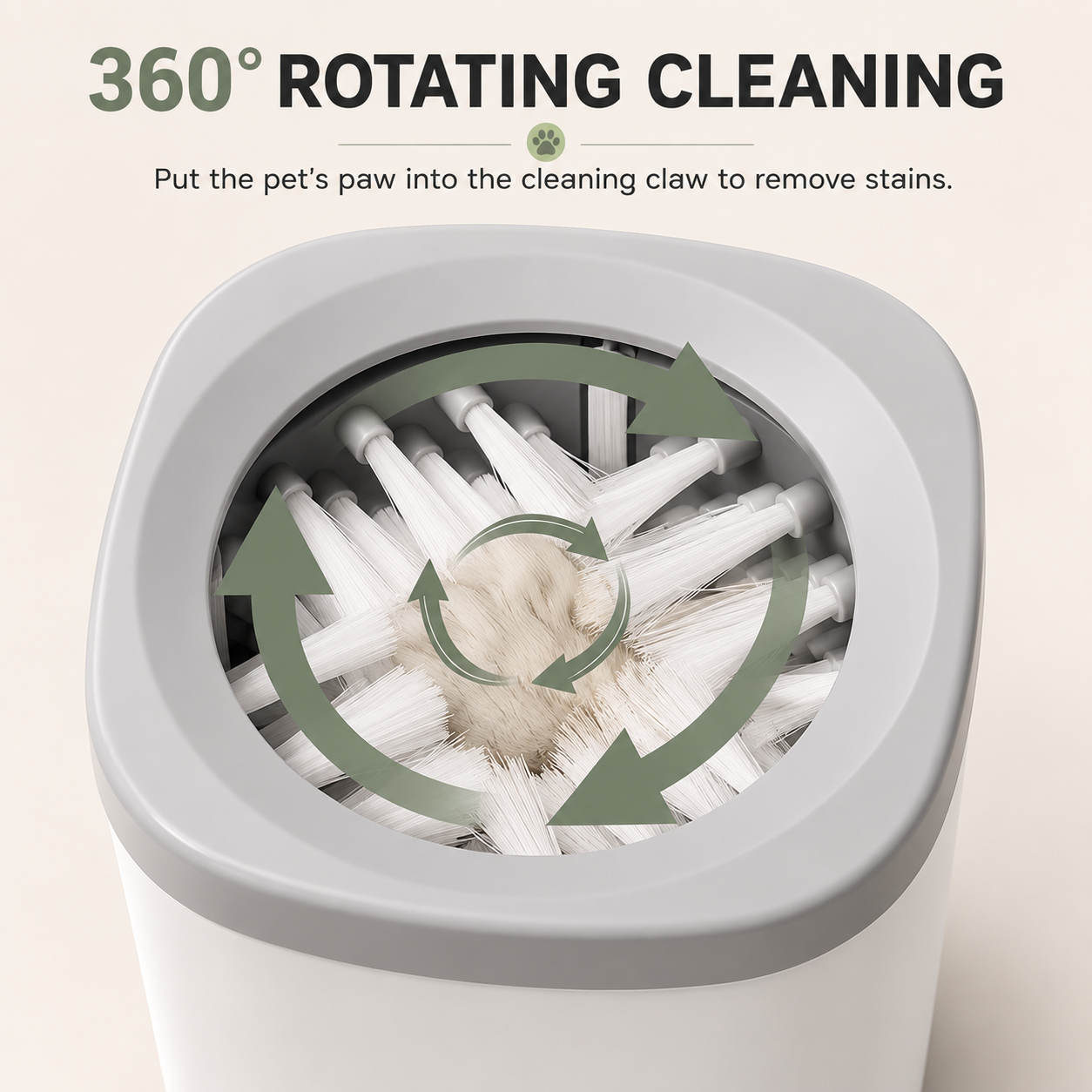 Automatic Pet Paw Cleaner | 360° Deep Cleaning Cup