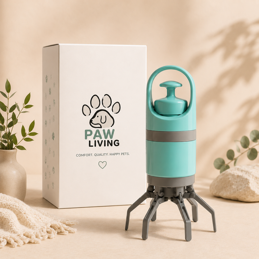 Hands-Free Dog Poop Picker with Built-In Bag Dispenser